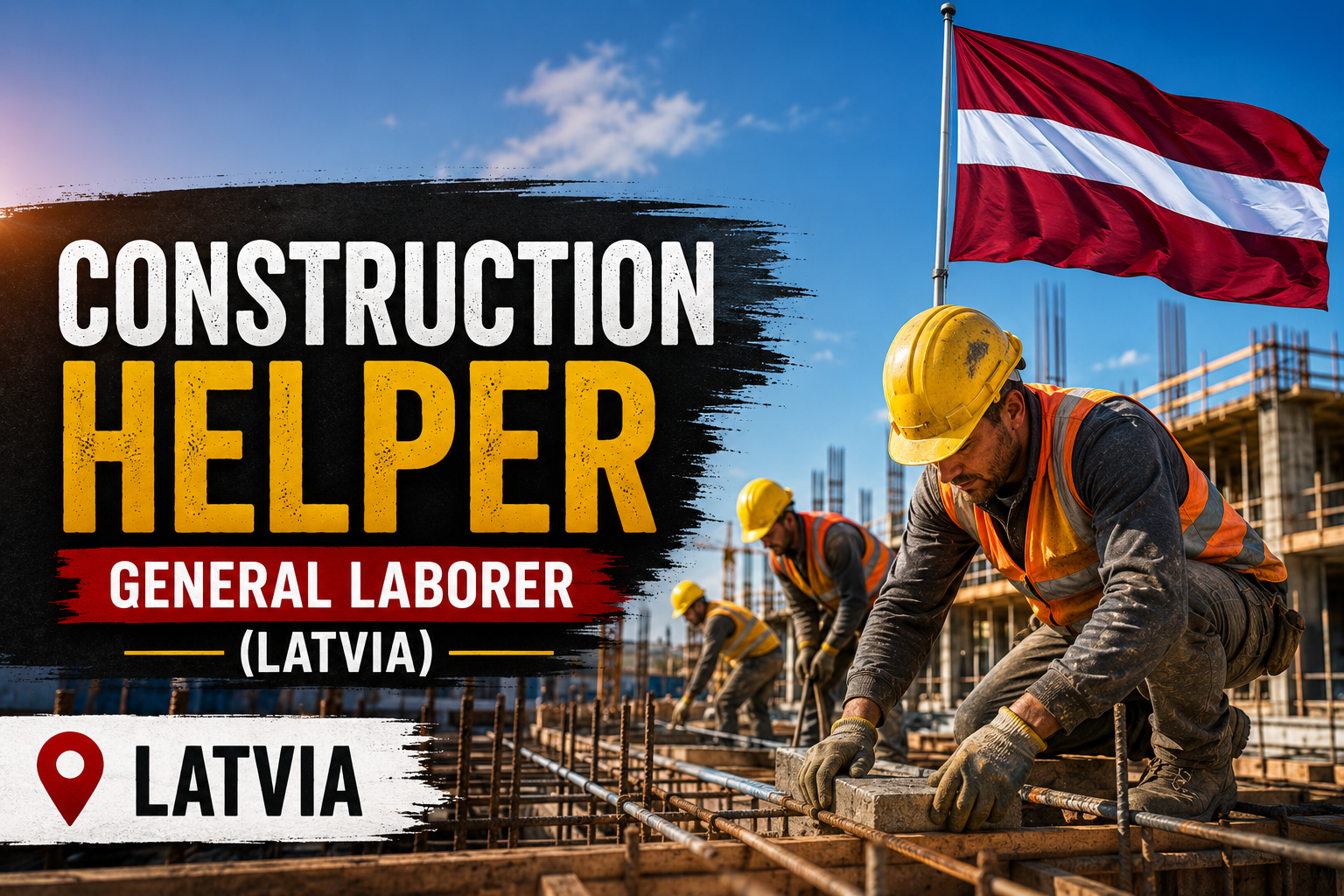 Construction Helper / General Laborer (Latvia)