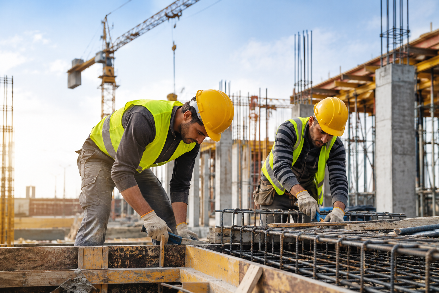 2 Construction Workers for Croatia (MihBub)
