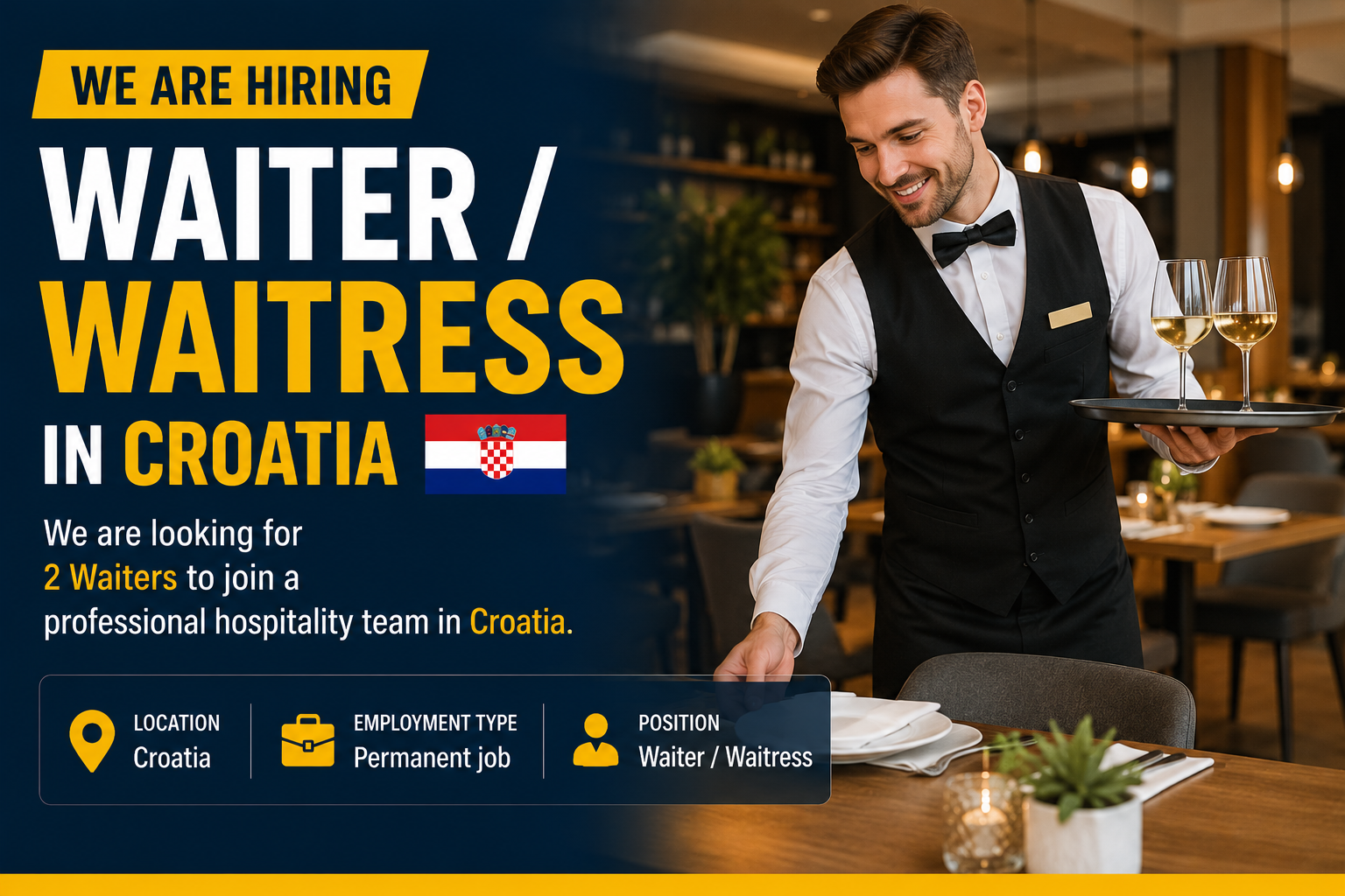 2 Waiters for Croatia (P&R)