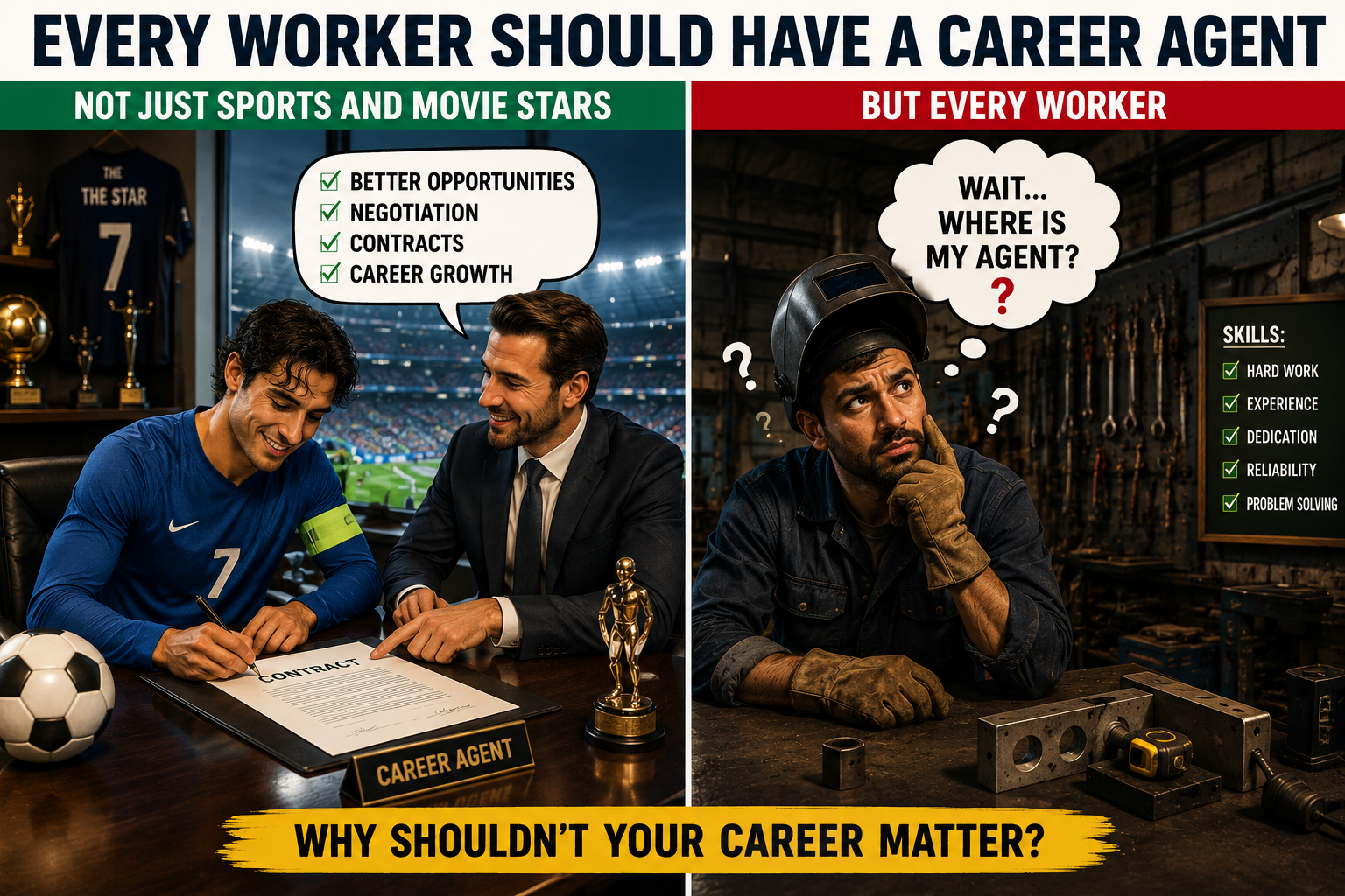 Why Every Worker Should Have a Career Agent, Not Just Sports and Movie Stars – Yes, You Too